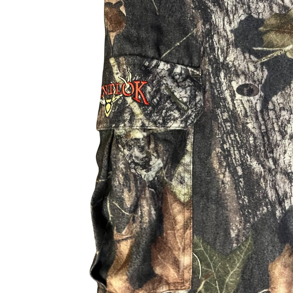 Guide Series ScentLok Mossy Oak Camo Hunting Pants Mens 36x32 Used - Picture 5 of 16